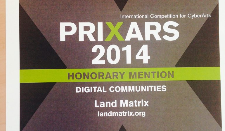 Prixars 2014 Honorary Mention